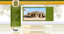 Desktop Screenshot of ci.gonzales.ca.us